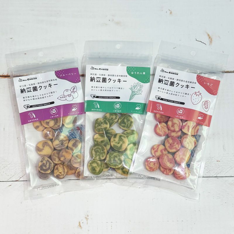 ドクターズチョイス】納豆菌クッキー 米粉 30g | ペットランドピース