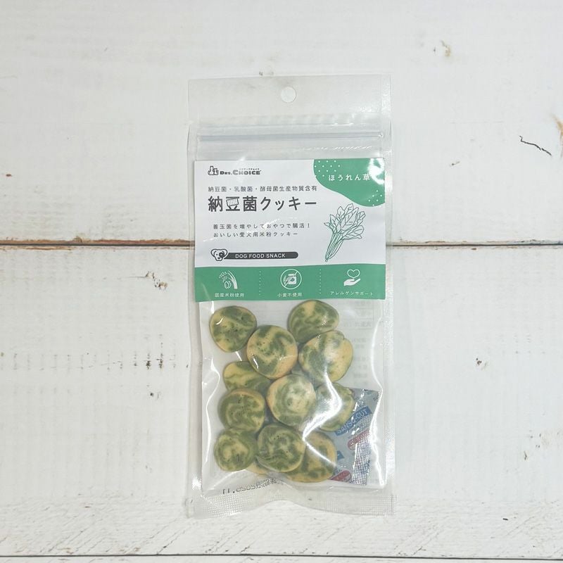 ドクターズチョイス】納豆菌クッキー 米粉 30g | ペットランドピース