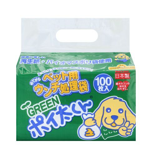 フェニックス】 GREEN ポイ太君 100枚入り | ペットランドピースワン
