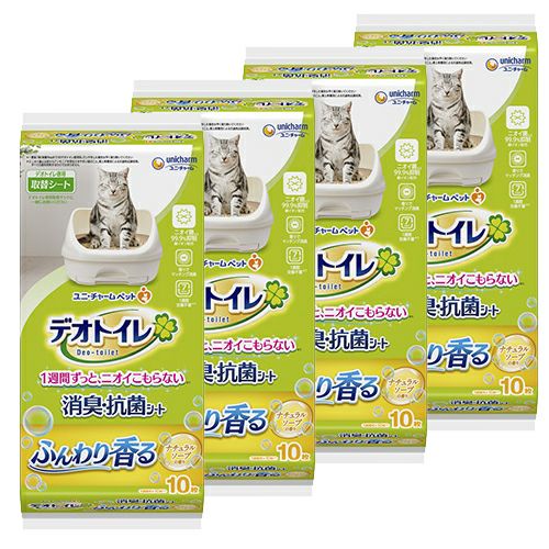 ユニチャーム】 デオトイレ ふんわり香る消臭・抗菌サンド 3.8L
