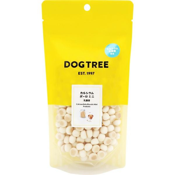 ドッグツリー】 DogTree カルシウムボーロ ミニ 乳酸菌 M | ペット