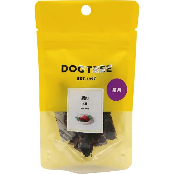 ドッグツリー】 DogTree 猫用 鹿肉 三重 S | ペットランドピースワン