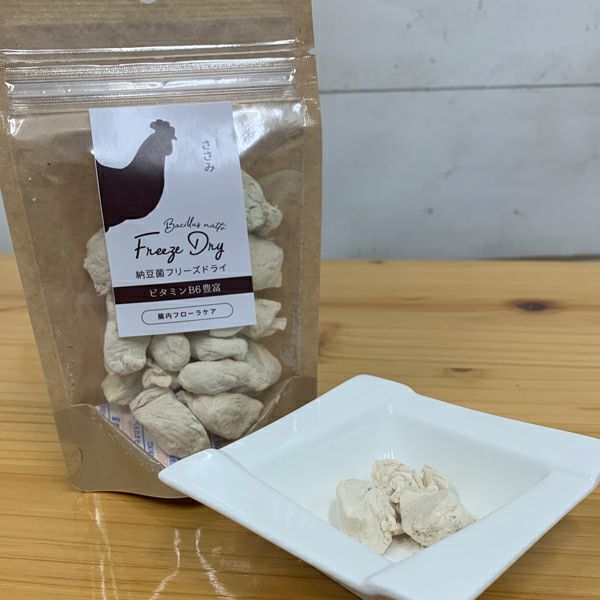 ドクターズチョイス】 納豆菌 フリーズドライ ささみ 28g | ペット
