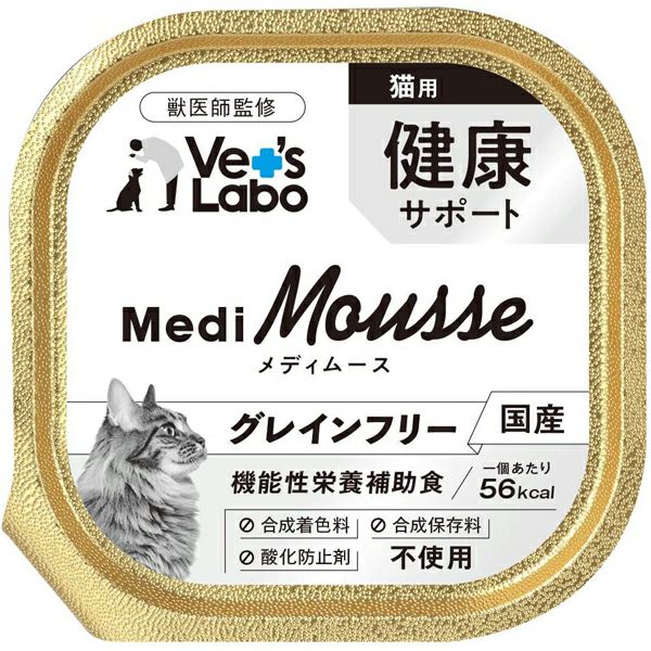 ジャパンペット】 Vet'sLabo メディムース 犬用 腎臓サポート 95g×6個
