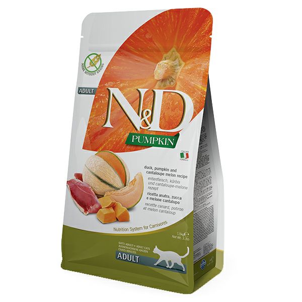 ファルミナ】 オーシャン ニシン オレンジ入り 成猫用 1.5kg | ペット