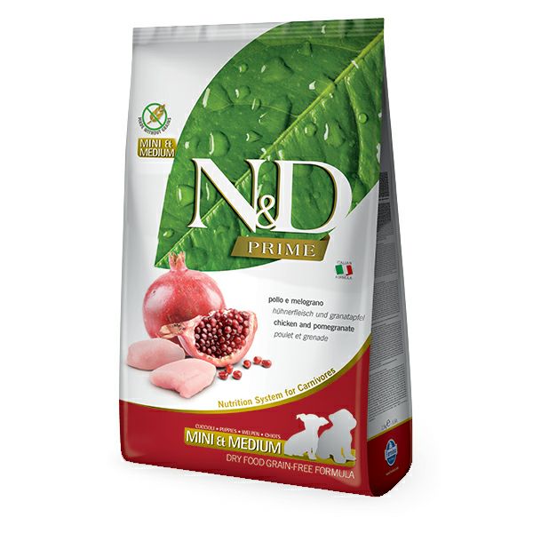 ファルミナ】 プライム チキン ザクロ入り 子犬用 2.5kg | ペット