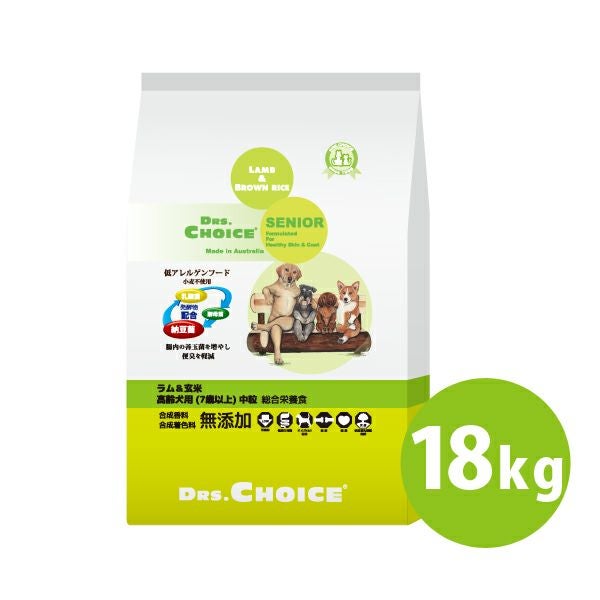 ドクターズチョイス】ドッグフード アダルト 18kg | ペットランド